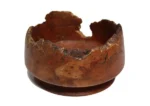Vintage Natural Edge Burl Bowl
