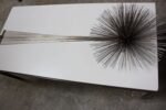 Mixed Metal Curtis Jere Elongated 'Urchin' Wall Sculpture - Image 3