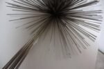 Mixed Metal Curtis Jere Elongated 'Urchin' Wall Sculpture - Image 4