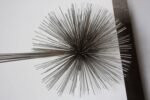 Mixed Metal Curtis Jere Elongated 'Urchin' Wall Sculpture - Image 5