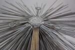 Mixed Metal Curtis Jere Elongated 'Urchin' Wall Sculpture - Image 10