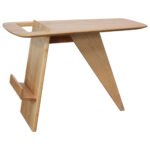 Early Birch Jens Risom Magazine Table Model T-539