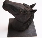 Mountable Hand-Carved Horse Head Trade Sign - Image 3