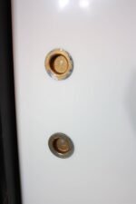 1970s James Mont Style Ebonized Armoire - Image 8