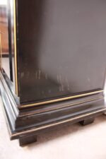 1970s James Mont Style Ebonized Armoire - Image 4