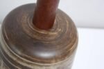 Hand Decorated Martz for Marshall Studios Ceramic and Walnut Table Lamp - Image 4