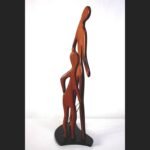 Val Robbins Walnut Sculpture - Image 10
