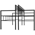 Pair of Mid-Century Steel Outdoor Benches