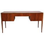 Walnut Desk by T.H. Robsjohn Gibbings