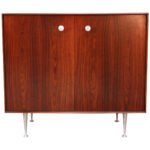 George Nelson for Herman Miller 'Thin Edge' Rosewood Cabinet