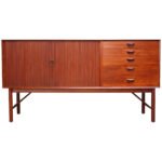 Peter Hvidt and Orla Mølgaard Nielsen Teak Sideboard