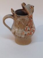1970s American Modern Ceramic 'Fish' Pitcher - Image 4