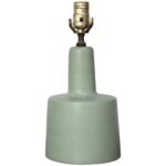 Martz for Marshall Studios Matte Green Ceramic Table Lamp