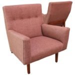 Pair of Floating Arm Chairs by Jens Risom