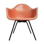 Early Eames Zenith Fiberglass LAX Rope Edge Chair