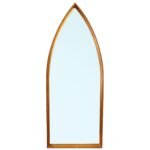 Gothic Style Giltwood Labarge Wall Mirror