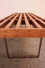 Mid-Century Slatted Table after George Nelson - Image 6