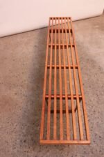 Mid-Century Slatted Table after George Nelson - Image 2