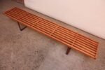 Mid-Century Slatted Table after George Nelson - Image 8