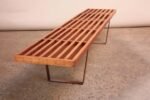 Mid-Century Slatted Table after George Nelson - Image 10