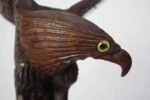 Pair of Ironwood Carved Eagles - Image 6