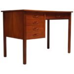 Danish Modern Teak Student Desk