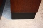 Mid-Century Custom Mahogany Book Shelves with Ebonized Plinth Bases - Image 9