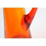 Small Tangerine Blown Glass Pitcher By Wayne Husted for Blenko - Image 6