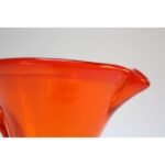 Small Tangerine Blown Glass Pitcher By Wayne Husted for Blenko - Image 7