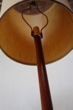 New Hope School Sculptural Cherrywood Tripod Floor Lamp - Image 5