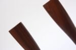 Vintage Weighted Koa Wood Candlesticks - Image 9
