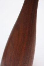 Vintage Weighted Koa Wood Candlesticks - Image 2