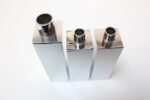 Trio of Swedish Chrome-Plated Candle Holders by Hans-Agne Jakobsson - Image 4