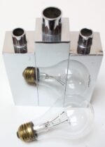 Trio of Swedish Chrome-Plated Candle Holders by Hans-Agne Jakobsson - Image 10