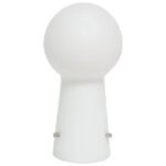 Swedish Modern Cased Glass Lamp by Laurel