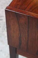 Danish Rosewood Single-Drawer Hallway Chest with Aluminium Pulls - Image 7