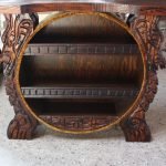 Witko Bar and Stools with Dragon and Seahorse Decoration - Image 9