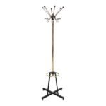 Mid-Century Italian Modern Brass Swivelling Coat Rack