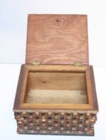 Folk Tramp Art-Style Decorative Box - Image 9