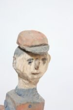 Folk Art 'Cyclist' with Original Paint and Action - Image 4