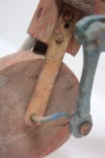 Folk Art 'Cyclist' with Original Paint and Action - Image 8