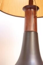 Pair of Tall Martz for Marshall Studios Stoneware Table Lamps - Image 5