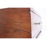 Early 19th Century Chippendale-Style English Mahogany Shave Mirror - Image 6