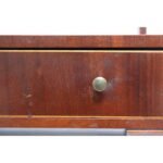 Early 19th Century Chippendale-Style English Mahogany Shave Mirror - Image 7