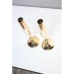 Pair of Art Deco Dirigold Goldware Bud Vases - Image 4