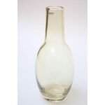 Mid Century Polish Modern Art Glass Vase Made in Tarnow - Image 3