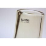 Mid Century Polish Modern Art Glass Vase Made in Tarnow - Image 7