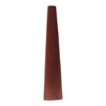 Danish Triangular Teak Bud Vase