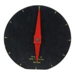 Vintage Esavian English Display Clock on Stand