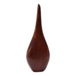 Hand-Turned Rosewood Bud Vase